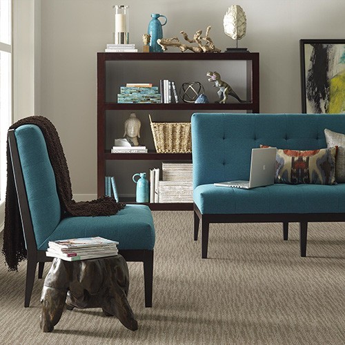 Living room carpet flooring | Lowell Carpet & Coverings